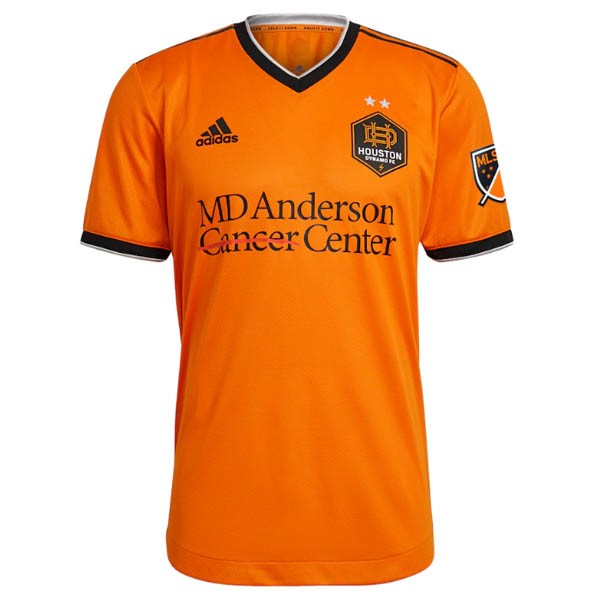 Authentic Camiseta Houston Dynamo 1ª 2021-2022 Naranja